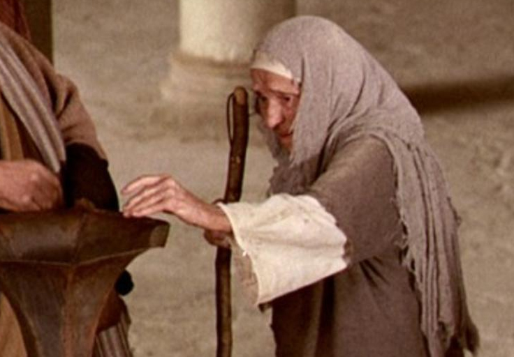 En Marcos 12:41-44 Jesús describe cómo la viuda pobre había dado más que todos los demás.