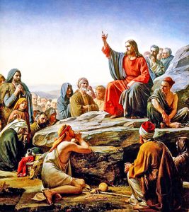 Jesús en el Sermón del Monte