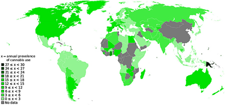 Marihuana Mapa 2011