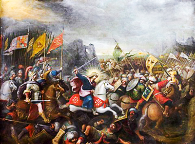 Santiago Matamoros Batalla de Clavijo