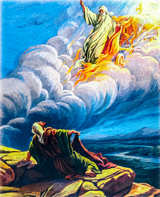 Elijah tomado al cielo