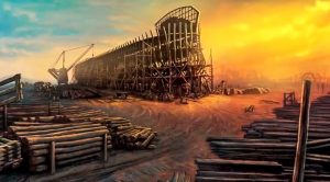 Arca de Noe construccion