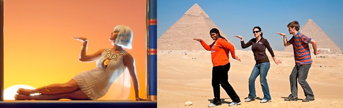 Katy Perry egipcia