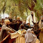 Entrada triunfal Jesus Jerusalen