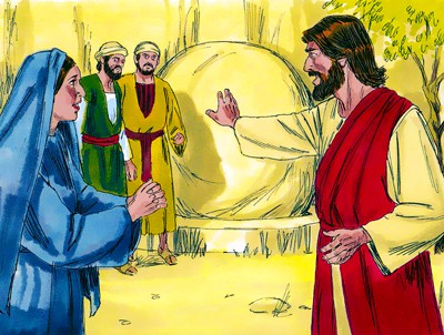 Jesus resucita Lazaro