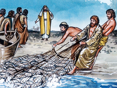 Jesus peces apostoles