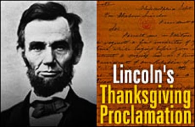 Abraham Lincoln Thanksgiving