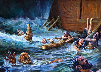 Arca Noe gente destruccion Diluvio inundacion
