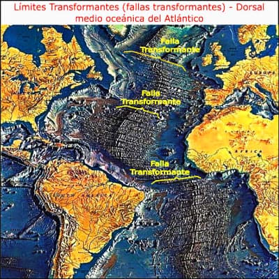 dorsales medio oceanicas continentes hidroplacas atlantico