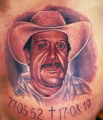 tatuaje honor muertos