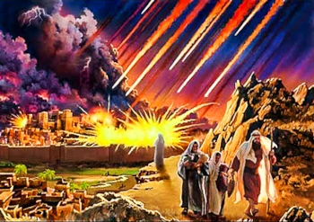 Destruccion de Sodoma y Gomorra