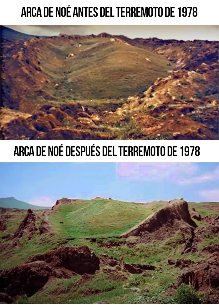 Arca de Noe Antes y Despues de Terremoto 1978