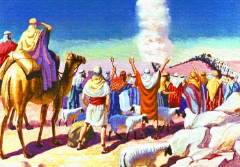 israelitas Éxodo por desierto
