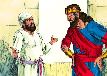 Saul Y sacerdote sin respuesta