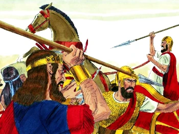 Josafat atacado por arameos
