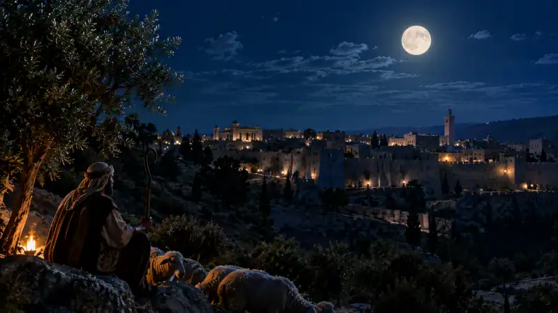 Jerusalen de noche